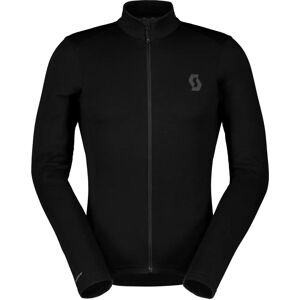 Scott Svart Merino Langermet Trøye - Sykkelutstyr Scott Svart Merino Langermet Trøye - Sykkelutstyr