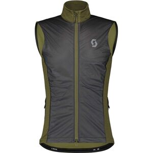 Scott M Gravel Varm Merino Väst - Grön/Black - S Scott M Gravel Varm Merino Väst - Grön/Black - S