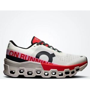 On Running Cloudmonster 2 White/Red - Running Shoes On Running Cloudmonster 2 White/Red - Running Shoes