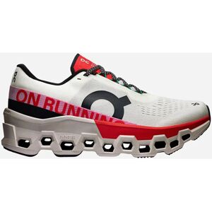 ON Running Cloudmonster 2 White Red - Running Shoes ON Running Cloudmonster 2 White Red - Running Shoes