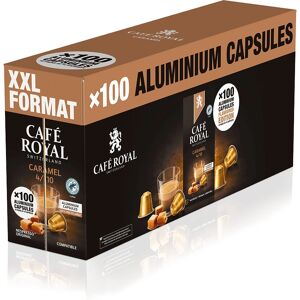 Capsules Café Royal Caramel - 100 pièces - Compatibles Nespresso - Publicité Capsules Café Royal Caramel - 100 pièces - Compatibles Nespresso - Publicité