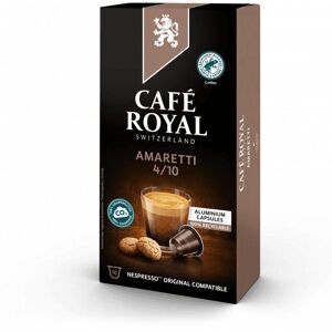 Café Royal - Café aromatisé Amaretti - Compatible Nespresso - Publicité Café Royal - Café aromatisé Amaretti - Compatible Nespresso - Publicité