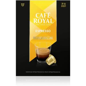 Capsules de café Espresso Café Royal - 48 pièces - Ligne Professionnelle - Publicité Capsules de café Espresso Café Royal - 48 pièces - Ligne Professionnelle - Publicité