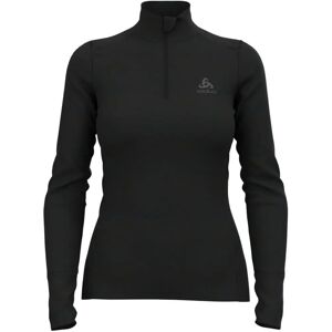 Odlo Merino Wool Long Sleeve Base Layer - Half Zip - Winter Active Odlo Merino Wool Long Sleeve Base Layer - Half Zip - Winter Active