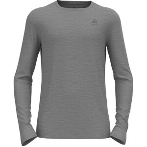 Odlo Grey Merino Base Layer - 200 Crew Neck L/S Odlo Grey Merino Base Layer - 200 Crew Neck L/S