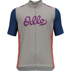 Odlo The Essentials Heritage Violet Cycling Jersey - Cycling jersey Odlo The Essentials Heritage Violet Cycling Jersey - Cycling jersey