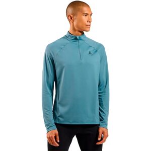 T-shirt Odlo Essentials Ceramiwarm à demi-zip - Bleu ciel - Publicité T-shirt Odlo Essentials Ceramiwarm à demi-zip - Bleu ciel - Publicité