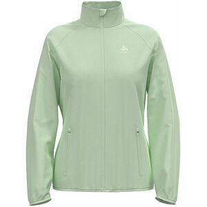 Odlo Women's Light Green Running Jacket - Running Odlo Women's Light Green Running Jacket - Running