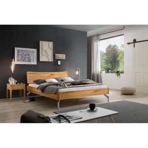 Hasena Albinia Holzbett - Braun / Grau - 180x210cm Hasena Albinia Holzbett - Braun / Grau - 180x210cm