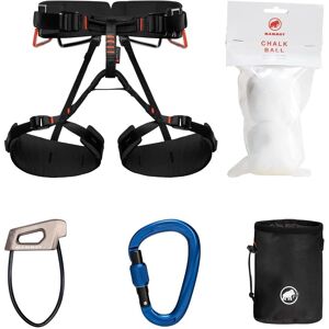 Mammut 4 Slide Climbing Package - Black - Harness, Belay, Chalk Mammut 4 Slide Climbing Package - Black - Harness, Belay, Chalk
