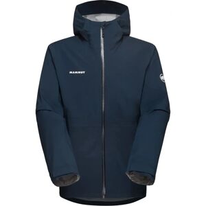 Mammut Linard Guide HS Hooded Jacket Men - Blue - Waterproof Shell Jacket Mammut Linard Guide HS Hooded Jacket Men - Blue - Waterproof Shell Jacket