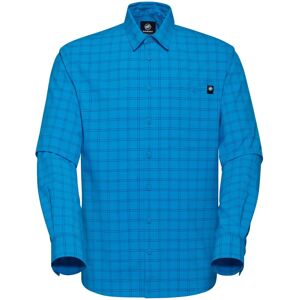 Mammut Lenni Longsleeve Shirt Men Glacier Blue-Marine - Longsleeve Shirt Mammut Lenni Longsleeve Shirt Men Glacier Blue-Marine - Longsleeve Shirt