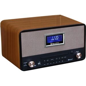 Mini système vintage Roadstar en bois - Publicité Mini système vintage Roadstar en bois - Publicité