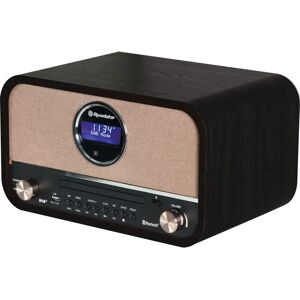 Système audio domestique Roadstar HRA-1782ND+BK - Vintage 30W Bluetooth CD - Publicité Système audio domestique Roadstar HRA-1782ND+BK - Vintage 30W Bluetooth CD - Publicité