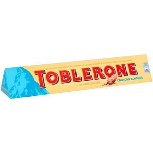 Barre Toblerone Amandes Croquantes Caramel Salé - Chocolat - Publicité Barre Toblerone Amandes Croquantes Caramel Salé - Chocolat - Publicité