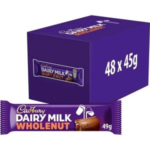 Cadbury Dairy Milk Whole Nut - 45 g - Chocolate bar Cadbury Dairy Milk Whole Nut - 45 g - Chocolate bar