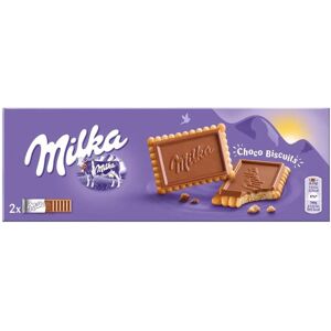 Milka Choco Biscuits - Biscuits au Goût Chocolat - Publicité Milka Choco Biscuits - Biscuits au Goût Chocolat - Publicité