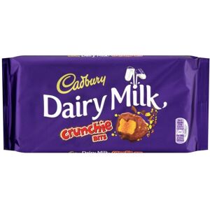 Cadbury - Dairy Milk Crunchie Bits - 200g - Barre de chocolat - Publicité Cadbury - Dairy Milk Crunchie Bits - 200g - Barre de chocolat - Publicité