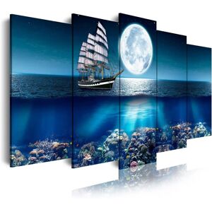 DekoArte - Quadri Moderni su Tela - Paesaggio Marino - 5 Pezzi DekoArte - Quadri Moderni su Tela - Paesaggio Marino - 5 Pezzi