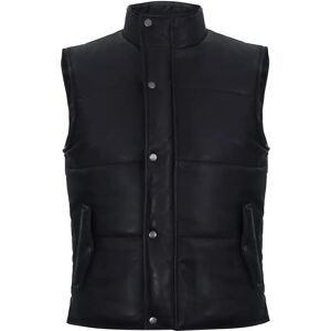 Infinity Leather Zwarte Puffer Weste - Weste Infinity Leather Zwarte Puffer Weste - Weste