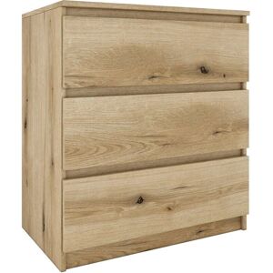 TOPESHOP Aster T3 - 3-drawer modern Scandinavian chest of drawers TOPESHOP Aster T3 - 3-drawer modern Scandinavian chest of drawers