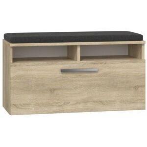 Hucoco Rivi Shoe Cabinet - Modern, 6 Shelves, Comfortable Seat Hucoco Rivi Shoe Cabinet - Modern, 6 Shelves, Comfortable Seat