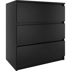 TOPESHOP Aster T3 - Cómoda moderna estilo escandinavo 3 cajones - 70x40x75cm TOPESHOP Aster T3 - Cómoda moderna estilo escandinavo 3 cajones - 70x40x75cm