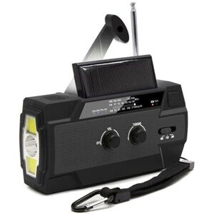PS PRO Hätäradio Powerbank ja Aurinkopaneeli, 4000mAh, AM/FM, LED-taskulamppu, SOS-painike, työvalo PS PRO Hätäradio Powerbank ja Aurinkopaneeli, 4000mAh, AM/FM, LED-taskulamppu, SOS-painike, työvalo