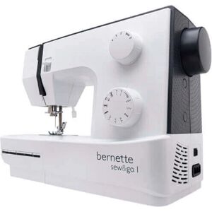 bernette Sew&Go 1 - Noir, Blanc - Machine à coudre - Publicité bernette Sew&Go 1 - Noir, Blanc - Machine à coudre - Publicité