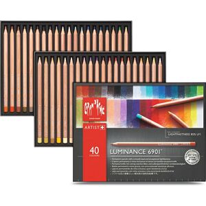 Caran d'Ache Luminance 6901 Multicolour - Colored Pencils - Set of 40 Caran d'Ache Luminance 6901 Multicolour - Colored Pencils - Set of 40