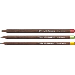 Crayon graphite Caran d'Ache 348.100 Bois Suisse - Écologique - Publicité Crayon graphite Caran d'Ache 348.100 Bois Suisse - Écologique - Publicité