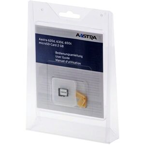 Carte microSD Mitel (Aastra) 622/632/650 - 2 GB, préprogrammée - Publicité Carte microSD Mitel (Aastra) 622/632/650 - 2 GB, préprogrammée - Publicité