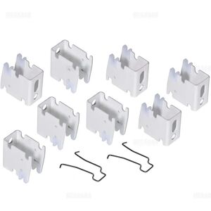 Zehnder CVD 2 Bevestigingsset - Wit - Geluidsisolatie Zehnder CVD 2 Bevestigingsset - Wit - Geluidsisolatie