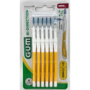 Cepillo interdental G.U.M Bi-Dirección 2714 - Cepillos interdentales Cepillo interdental G.U.M Bi-Dirección 2714 - Cepillos interdentales
