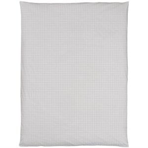 Housse de duvet en satin Christian Fischbacher 140x200cm Times Square Argent - Publicité Housse de duvet en satin Christian Fischbacher 140x200cm Times Square Argent - Publicité