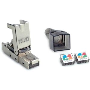 VALUE 26.99.0373 RJ-45 Silver - Field Cat. 6A connector VALUE 26.99.0373 RJ-45 Silver - Field Cat. 6A connector