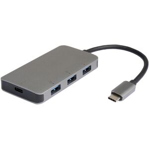Roline 14.02.5038 Schnittstellen-Hub USB 3.2 Gen 2 - Silber Roline 14.02.5038 Schnittstellen-Hub USB 3.2 Gen 2 - Silber
