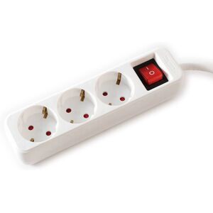 Value 19.99.1078 Rallonge électrique - 6m, 3 prises, Intérieur, Blanc Value 19.99.1078 Rallonge électrique - 6m, 3 prises, Intérieur, Blanc