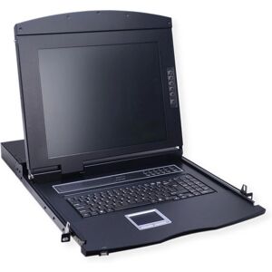 Console rack VALUE 26.99.0121 - TFT 17'', 1280x1024, USB, Allemand, 1U Console rack VALUE 26.99.0121 - TFT 17'', 1280x1024, USB, Allemand, 1U