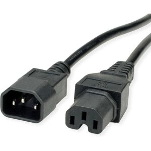 Value C14-C15 Power Cable - 1.8m Black Value C14-C15 Power Cable - 1.8m Black