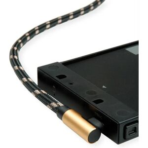 Roline USB Cable - 3m, USB 2.0, USB A to USB C, Black, Gold - USB Cable Roline USB Cable - 3m, USB 2.0, USB A to USB C, Black, Gold - USB Cable
