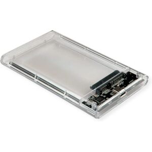 Value Extern HDD/SSD-Gehäuse - Transparent, USB-C Value Extern HDD/SSD-Gehäuse - Transparent, USB-C