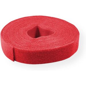 VALUE Fasce in velcro e fascette rosse - 25m, 10mm VALUE Fasce in velcro e fascette rosse - 25m, 10mm