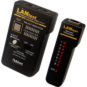 Hobbes Hobbes LANtest RJ45 Testeur de câble réseau basique - Testeur de câble - Publicité Hobbes Hobbes LANtest RJ45 Testeur de câble réseau basique - Testeur de câble - Publicité