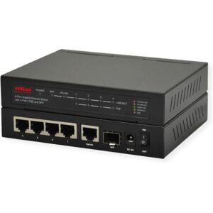 ROLINE 21.14.3524 Netzwerkswitch - 6 Ports, Gigabit, PoE ROLINE 21.14.3524 Netzwerkswitch - 6 Ports, Gigabit, PoE