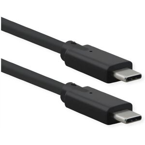 Roline USB C Cable 20Gbps 1.5m Black - USB Cable Roline USB C Cable 20Gbps 1.5m Black - USB Cable