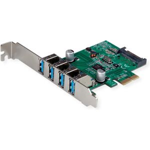 Scheda PCIe USB 3.2 VALUE 4 Porte - Scheda di espansione Scheda PCIe USB 3.2 VALUE 4 Porte - Scheda di espansione