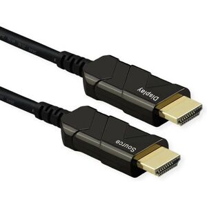 Roline HDMI Kabel 15m Sort - HDMI Type A (Standard) - Produkttype Roline HDMI Kabel 15m Sort - HDMI Type A (Standard) - Produkttype
