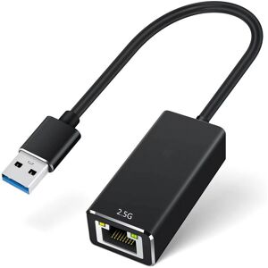 VALUE Ethernet Network Card - USB 3.2 Gen 1, 2.5Gbps - Black VALUE Ethernet Network Card - USB 3.2 Gen 1, 2.5Gbps - Black