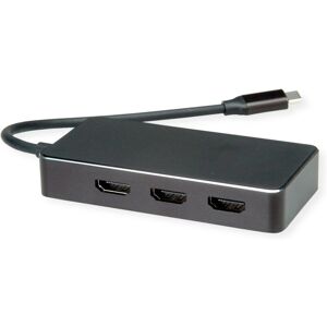 VALUE 12.99.1031 USB-C auf HDMI Multi-Display Adapter - Schwarz VALUE 12.99.1031 USB-C auf HDMI Multi-Display Adapter - Schwarz